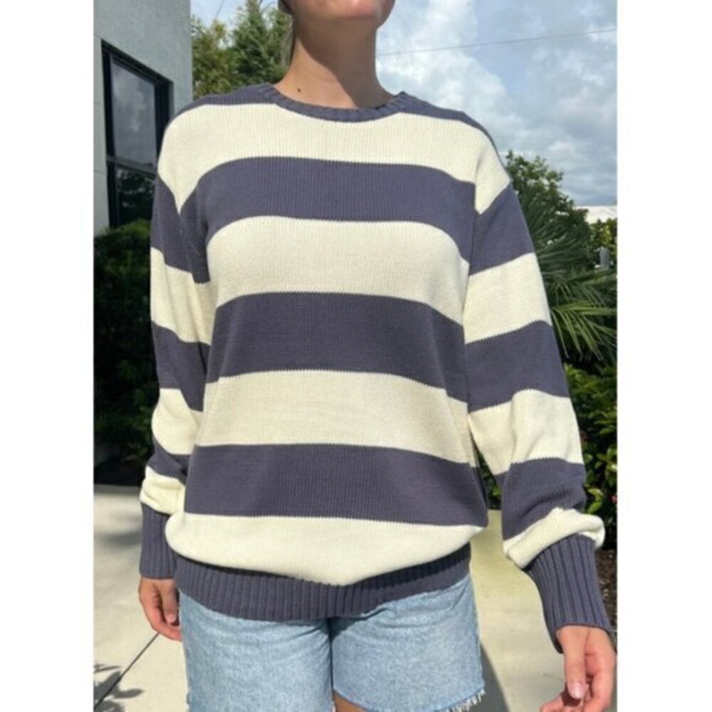 Brandy Melville Striped Brianna Sweater